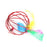 1 Pcs Cat Toy Stick Feather Wand with Bell Mouse Cage Toys Plastic Artificial Colorful Cat Teaser Toy Pet Supplies Random Color Hollow Balls with Feather Tail Kitten Chase Pounce Toy Cat Feather Toy