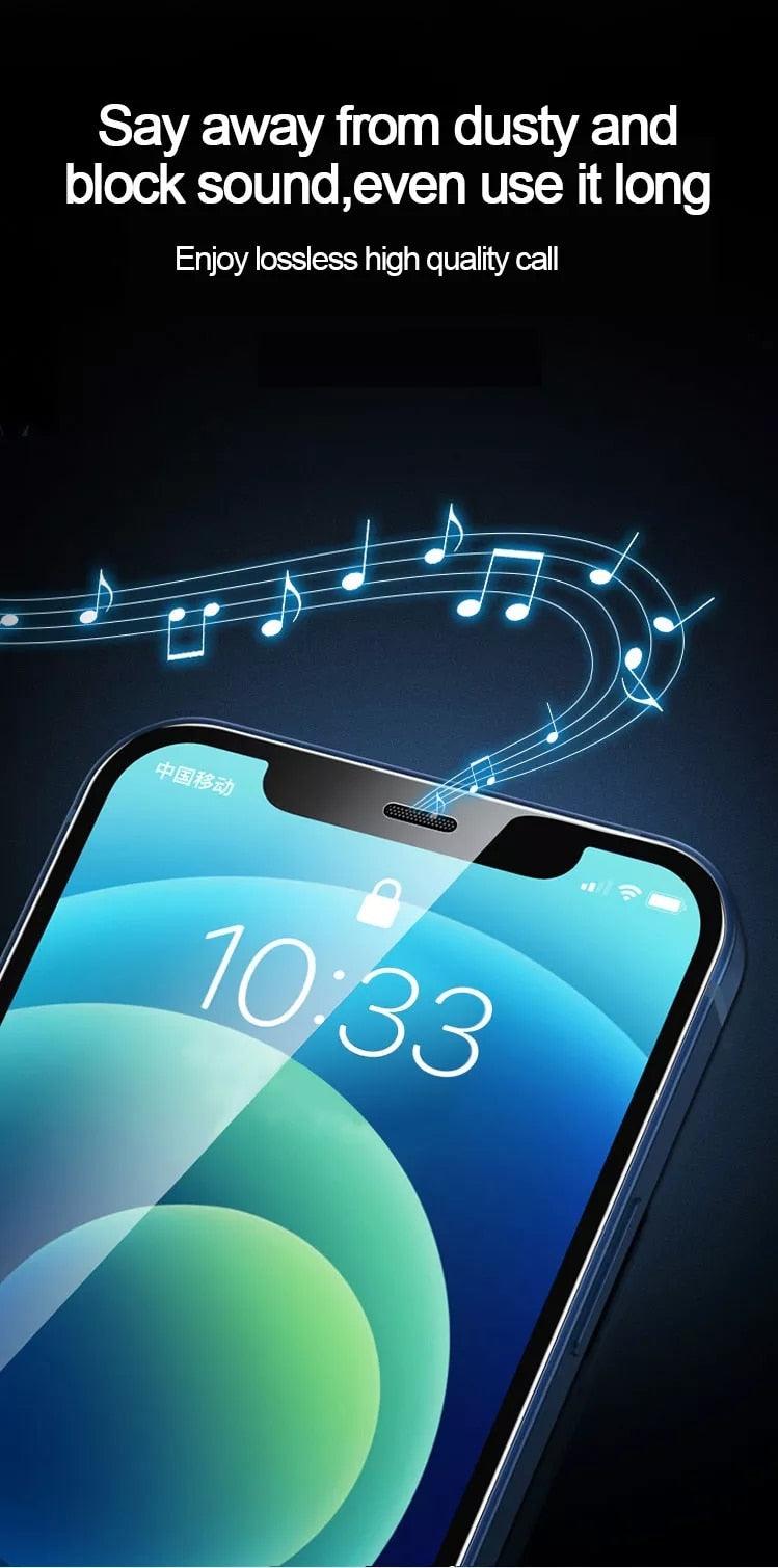 4PCS Tempered Glass for iPhone 11 12 13 Pro XR X XS Max Screen Protector on for iPhone 14 Pro Max Mini 7 8 6 6S Plus 5S SE Glass Tempered Glass Pad Full Screen Screen Protector