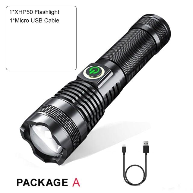 Adjustable Rechargeable Waterproof LED Flashlights Rechargeable High Lumens Torchlight Zoomable Torch USB Charging Waterproof 5 Modes With Power Display For Camping Hiking Outdoor Emergency - STEVVEX Lamp - 200, Flashlight, Head Torch, Headlamp, Headlight, lamp, Rechargeable Flashlight, Rechargeable Headlamp, Rechargeable Headlight, Rechargeable Torchlight, Torchlight, Waterproof Flashlight, Waterproof Headlamp, Waterproof Headlight, Waterproof Headtorch - Stevvex.com