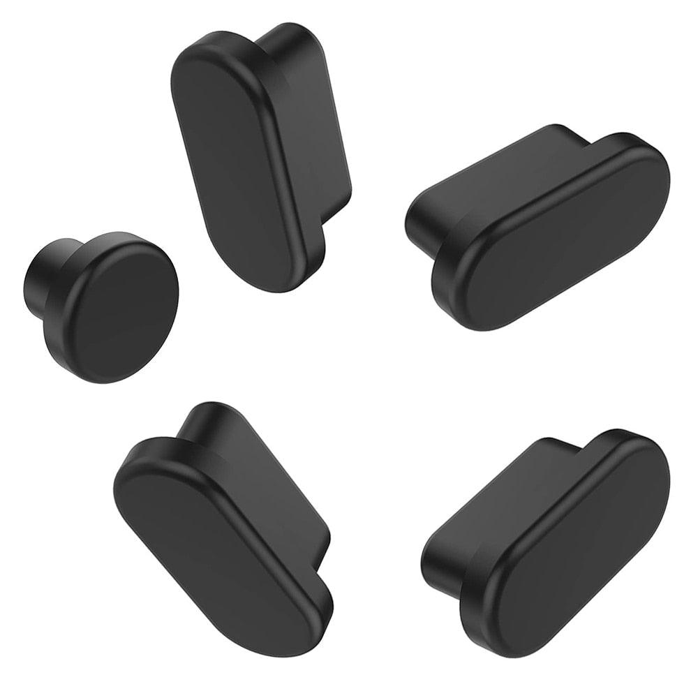 Anti Dust Dirt Plug Stopper Universal Dustproof USB Port For Laptops, Silicone Port Plugs Cover Set For Dust Protection Best Laptop Accessories