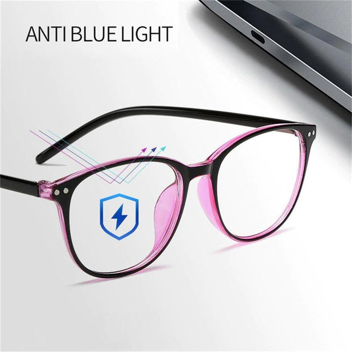Anti Eye Strain Attractive Anti Blue Light Computer Reading Glasses For Women & Men Round New Reading Presbyopic Attractive Glasses For Men And Women