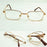 Anti Harmful Blue Ray Sunglasses Unisex Mini Folding Reading Glasses For  Men And  Women Ultralight Eyeglasses Slim And Foldable Small Portable Eyewear For Men