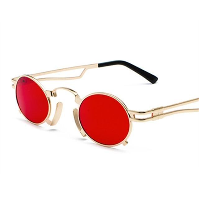 Anti Reflective Retro Eyeglasses Metal Oval Shape  Sunglasses For Women & Men Retro Design  Sun Glasses For Unisex New Colorful Frames New Popular Design