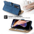 Anti-Theft Brush Leather Case For Redmi Note 11S 10S 9S 11 10 9 8 8T 7 Pro Max 10A 10C 9A 9C 9T 8A 7A Business Flip Wallet Cover Premium Soft PU Leather Flip Folio Wallet with Wrist Strap Card Slot Protective Case for Xiaomi