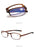 Anti UV Glare Eyestrain Foldable Computer Spring Hinge Readers For Women And  Man Reading Glasses Retro Folding Spectacles Luxury Frame And TR Glasses Blue Light Readers+1.0 +1.5 +2.0 +2.5 +3.0 +3.5 +4.0