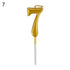 Arabic Number 0-9 Wax Candles Number Candles Cake Numeral Candles Number 0-9 Glitter Cake Topper Decoration For Birthday Wedding Reunion Theme Part Digital Cake Topper Kids Children Party Happy Birthday Ornament Cakes Top Decoration Accessories