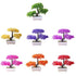 Artificial Bonsai Tree Fake Flower Potted Ornament For Home, Room, Garden, Bookshelves Decoration Desktop Display Artificial Flower Potted for Home Decor