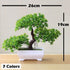 Artificial Bonsai Tree Fake Flower Potted Ornament For Home, Room, Garden, Bookshelves Decoration Desktop Display Artificial Flower Potted for Home Decor