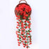 Artificial Flower Wisteria Basket Wall Hanging Flower Party Decoration Simulation For Valentine's Day Wedding Birthdays Hanging Basket Lifelike Garland for Home Wedding Garden/Yard String Floral Decoration
