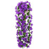 Artificial Flower Wisteria Basket Wall Hanging Flower Party Decoration Simulation For Valentine's Day Wedding Birthdays Hanging Basket Lifelike Garland for Home Wedding Garden/Yard String Floral Decoration