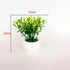 Artificial Succulent Small Simulated Tree Pot Decor Arrangement For Office Table Indoor Outdoor Stair Balcony Garden Home Decor