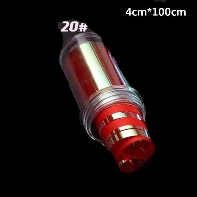 Aurora Nails Glass Foil Film Sticker Cellophane Paper Korean Nail Trend Design Ice Cube Manicure Accessories Heart Nail Art Stickers Glitter Decals Decoration Stickers Glitter Decals Love Nail Sequins Laser Heart Nail Supplies Sparkle Nail