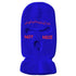 Autumn Winter Ski Mask 3-Hole Knit Hat Full Face Cover Balaclava Hats Funny Party Embroidery Beanies Caps Hole Knitted Full Face Cover Ski Neck Gaiter, Winter Balaclava Warm Knit Beanie for Outdoor Sports Outdoor Full Face Cover Thermal Ski Mask One Size