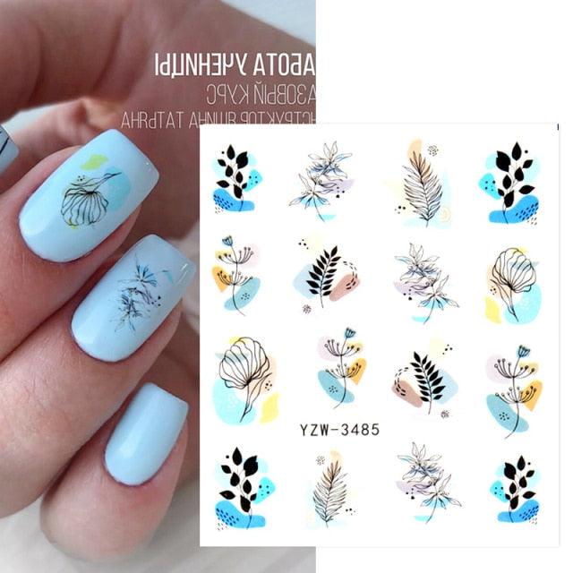 Avocado Fruit Transfer Nail Stickers Charms Winter Water Sticker For Nails Sliders Character Image Tattoo Decal Decoration Cute Summer Nail Art Stickers Summer Fruit Stickers on Nails Unicorn Banana Cherry Avocado Dog Strawberry Nail Art Decals