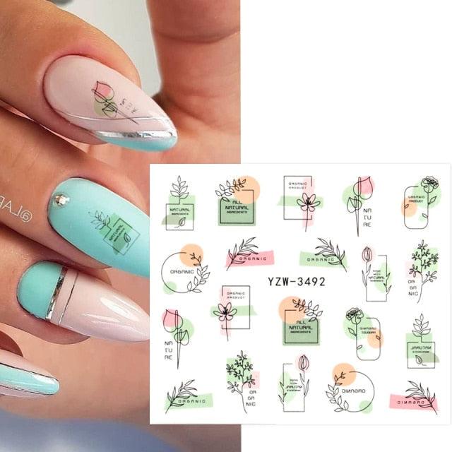 Avocado Fruit Transfer Nail Stickers Charms Winter Water Sticker For Nails Sliders Character Image Tattoo Decal Decoration Cute Summer Nail Art Stickers Summer Fruit Stickers on Nails Unicorn Banana Cherry Avocado Dog Strawberry Nail Art Decals