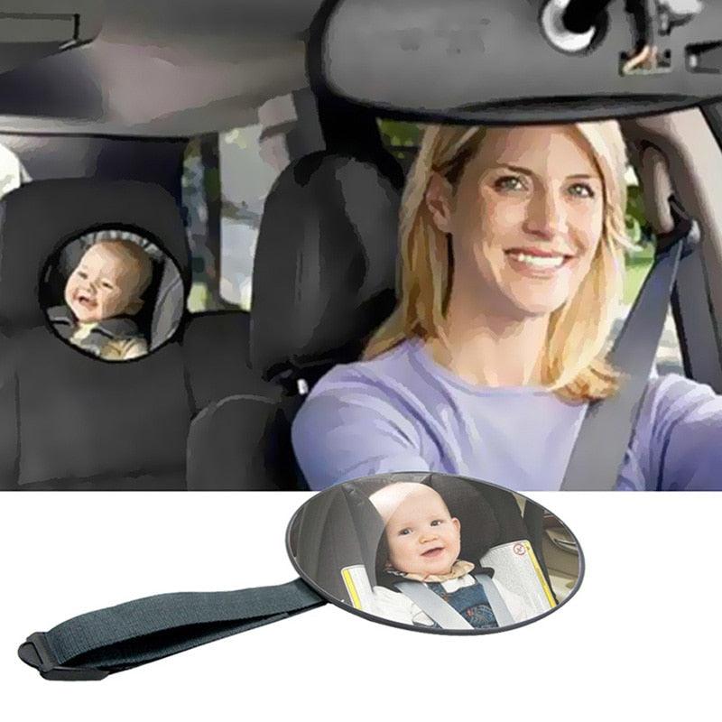 Baby Car Mirror Safety View Back Seat Mirror Baby Facing Rear Ward Infant Care Square Safety Kids Adjustable Rearview Wide Car Safety Easy View Back Seat Mirror Baby Facing Rear Ward Child Infant Care Square Safety Baby Kids Monitor Car Accessories