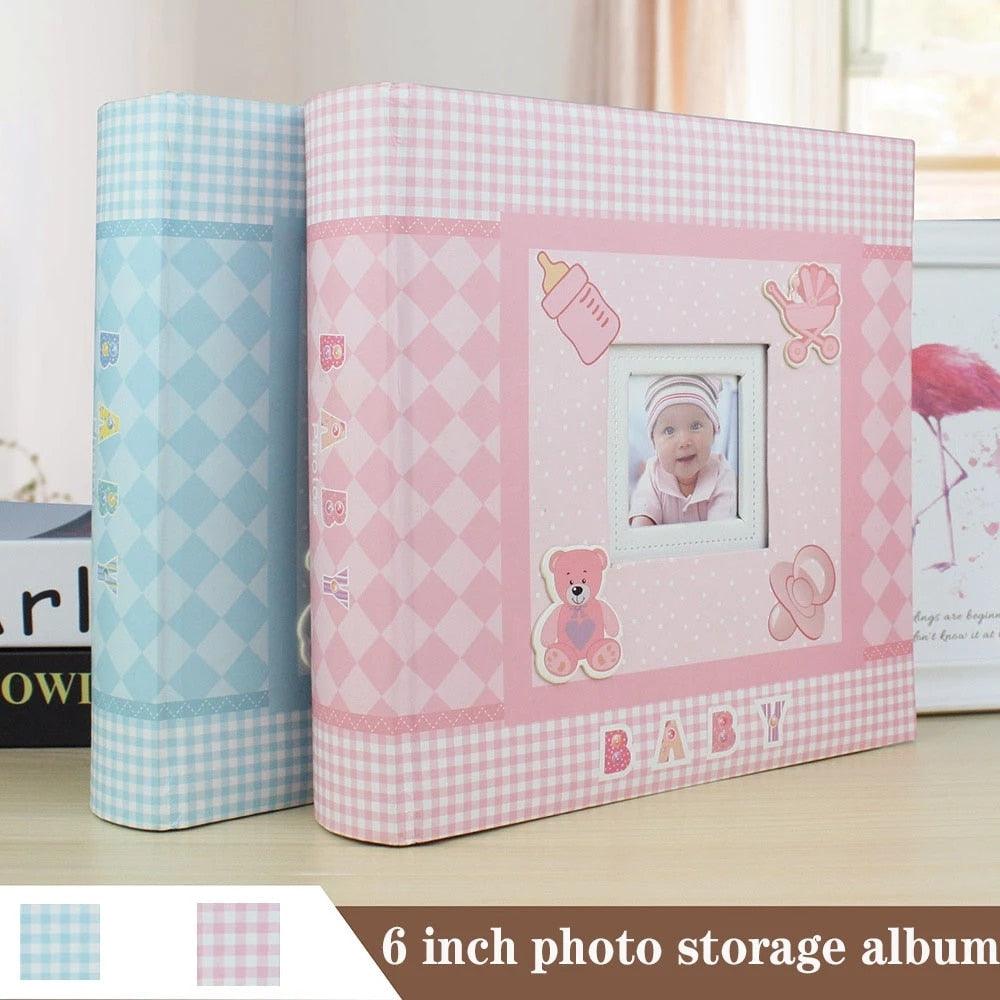 Baby Growth Commemorative Album Kindergarten Graduation Gift Postcard Storage Birthday 6-inch Photo Album 200 Sheets  Home Decor House Decoration DIY Memorable Gifts For Loved Ones