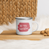 Be My Valentine Rose Printed Enamel Mug Best Gifts for Wife Valentines Day Gifts Wife Gift from Husband Mothers Day Gifts for Wife Christmas Gifts - STEVVEX POD - 1002, Be my valentine, Be my Valentine enamel mug, Customized mug, enammel mug, Happy VAlentine Enammel mug, Happy Valentine gift, Happy Valentine Mug, I love you enamel mug, I love you mug, Print on demand enammel mug, Valentine mug, Valentine mug Pig Valentine mug - Stevvex.com