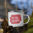 Be My Valentine Rose Printed Enamel Mug Best Gifts for Wife Valentines Day Gifts Wife Gift from Husband Mothers Day Gifts for Wife Christmas Gifts - STEVVEX POD - 1002, Be my valentine, Be my Valentine enamel mug, Customized mug, enammel mug, Happy VAlentine Enammel mug, Happy Valentine gift, Happy Valentine Mug, I love you enamel mug, I love you mug, Print on demand enammel mug, Valentine mug, Valentine mug Pig Valentine mug - Stevvex.com