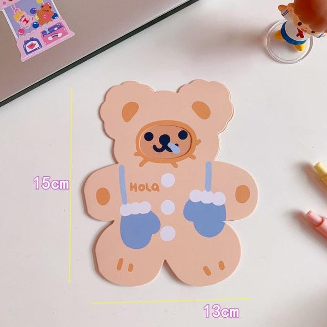 Bear Candle Birthday Cake Props Topper Card Cute Fantasy Cup Dessert Smiley  Love Bear  Table Dress Up Cake Props Party Cake Decor Supplies Toppers Birthday Cupcake Topper Various Cake Decorations for Birthday Party Photo Prop