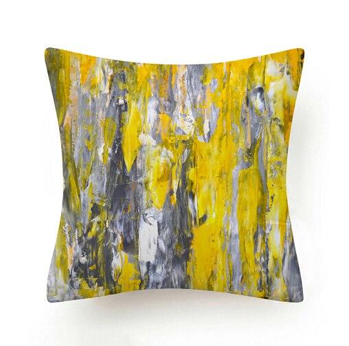 Beautiful Blue Print Polyester Pillow Case Waist Soft Fiber Cushion Sofa Car Cushion Cover Artwork Home Decorative Pillows Covers Cushion Cover For Bedroom Sofa Living Room Home Pillowcase