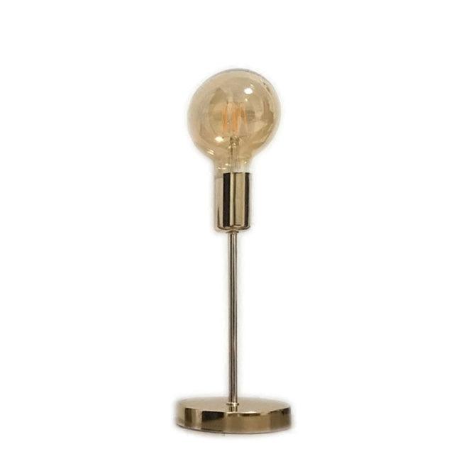 Bedroom Bedside Lamp Golden Modern Simple Model Room Décor Table Lamps College Dorm Study LED Desk Lamp E27 Table Light Fixtures Cute Study Lamps for Bedroom Décor