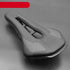 Bicycle Saddle Seat Road Steel Rails Mountain Bike Cushion Skid-Proof Soft PU Leather Road Mountain Bike Seat Bicycle Saddle Comfortable Memory Foam Cushion For Road Riding
