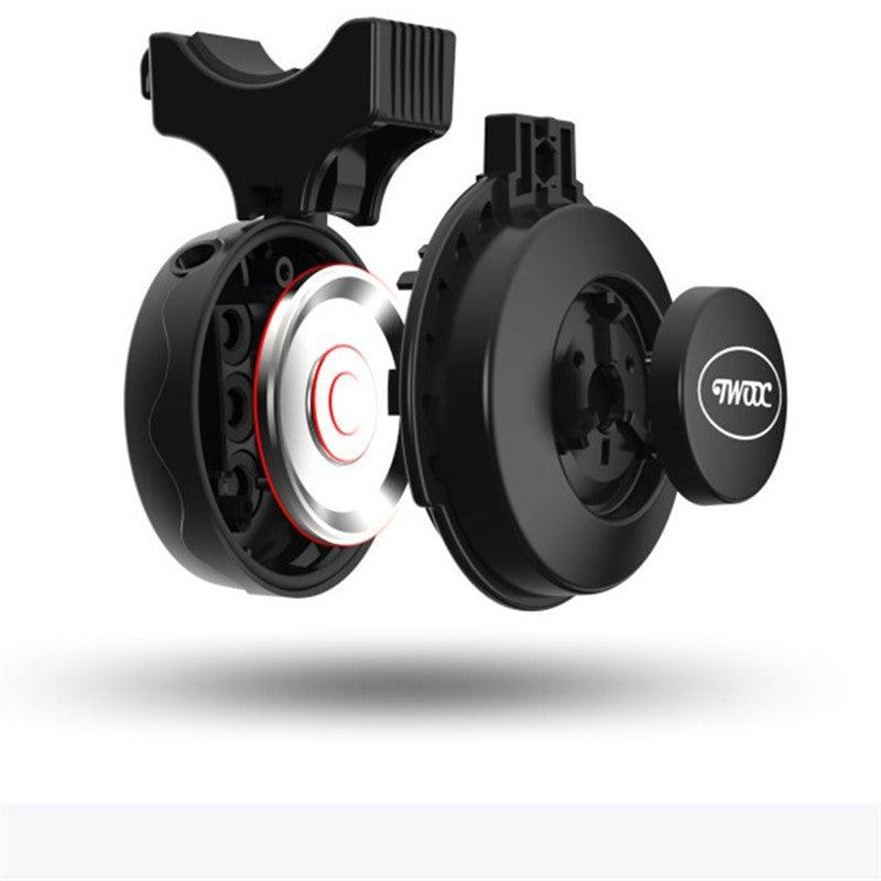 Bike Bell Charging Speaker USB Recharged Mini Electric Bike Horn 4 Modes Cycling Electric Bicycle Accessories For Scooter Electric Bike Horn Cycling Bicycle Scooter Horn Battery Waterproof Bicycle Accessories For Kid