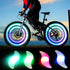 Bike Wheel Spokes Light 3 Lighting Mode LED Night Ride Waterproof Safety Warning Light Bicycle Colorful Lamp With Battery Waterproof LED Bicycle Spoke Lights Safety Flashing Lights For Bike