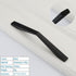 Black American Aluminium Alloy Door Handles Wardrobe Drawer Pull Kitchen Cabinet Knobs For Furniture Handle Hardware Accessories Vintage Cabinet Drawer Handles Pull for Cabinet Door Dresser Cupboard Closet Drawer Furniture
