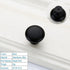 Black American Aluminium Alloy Door Handles Wardrobe Drawer Pull Kitchen Cabinet Knobs For Furniture Handle Hardware Accessories Vintage Cabinet Drawer Handles Pull for Cabinet Door Dresser Cupboard Closet Drawer Furniture