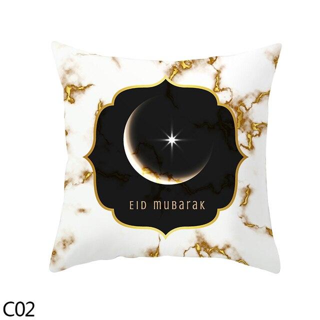 Black Gold Decor Pillow Case Ramadan Cushion Cover Pattern Decorative Cushion Pillowcase Stylish Pillow Home Decor Pillowcover - STEVVEX Decor - 54, beautiful pillow cover, Black Gold Decor Ramadan Pillow Case, Black Pillow Covers, Black White pillow cover, charming pillow cover, charming pillow covers, Decor Pillows Cases, Decorative Cushion Covers, Decorative Cute Pillowcase, Decorative Pillow Case, Decorative Pillow Covers, Pillow Case, Pillow covers - Stevvex.com