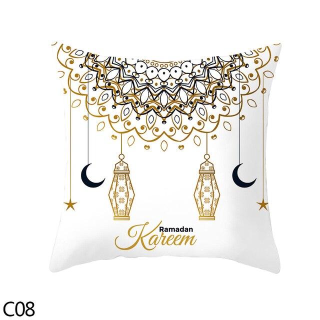 Black Gold Decor Pillow Case Ramadan Cushion Cover Pattern Decorative Cushion Pillowcase Stylish Pillow Home Decor Pillowcover - STEVVEX Decor - 54, beautiful pillow cover, Black Gold Decor Ramadan Pillow Case, Black Pillow Covers, Black White pillow cover, charming pillow cover, charming pillow covers, Decor Pillows Cases, Decorative Cushion Covers, Decorative Cute Pillowcase, Decorative Pillow Case, Decorative Pillow Covers, Pillow Case, Pillow covers - Stevvex.com