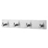 Black Robe Hook Wall Hook Towel Hook for Bathroom Stainless Steel Coat Hook Rustproof Hook Hanger for Kitchen Hardware Stainless Steel Hooks Waterproof and Oilproof Bathroom Kitchen Self Adhesive Hooks for Hanging Coat Hat Towel