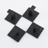 Black Self-Adhesive Wall Hooks For Hanging Keys Clothes Hanger Door Robe Hook Coat Rack Towel Holder Bathroom Accessories Matte Black Finish Wall Mount Coat Hat Door Hook Hanger Bathroom Accessories