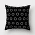 Black White Geometric Cushion Cover Pillowcase Sofa Cushions Decorative Pillow Covers Stripe Pattern Throw Pillow Case Daily Decorations Sofa Throw Pillow Case Cushion Covers Pillowcase Polyester Home Decor Pillow Cases 45x45CM