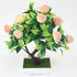 Bonsai Artificial Bonsai Fake Tree Yellow Foam Fruit Potted For Home Decoration Accessories Wedding Decor