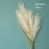 Bulrush Artificial Pampas Grass Phragmites 100cm Popular Natural Dried Small Pampas Grass For Wedding Flower Bunch Floor Vase Filler for Living Room Kitchen Decor