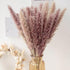 Bulrush Natural Dried Flowers Artificial Branch Pampas Grass Phragmites Fake Flower Wedding Home Decoration Christmas Decor