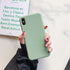 Candy Color Case for iPhone 13 12 14 Pro Max Ultra Thin Soft Back Phone Cover On iPhone Colorful Thin Case Protective Cover Soft Silicone Mobile Phone Case Cover