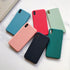 Candy Color Case for iPhone 13 12 14 Pro Max Ultra Thin Soft Back Phone Cover On iPhone Colorful Thin Case Protective Cover Soft Silicone Mobile Phone Case Cover