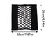 Car Back Rear Trunk Organizer Net Mesh Seat Elastic String Magic Sticker Universal Storage Bag Pocket Adjustable Elastic Trunk Cargo Organizer Nylon Mesh Rear Car Net Auto Organizer