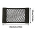 Car Back Rear Trunk Organizer Net Mesh Seat Elastic String Magic Sticker Universal Storage Bag Pocket Adjustable Elastic Trunk Cargo Organizer Nylon Mesh Rear Car Net Auto Organizer