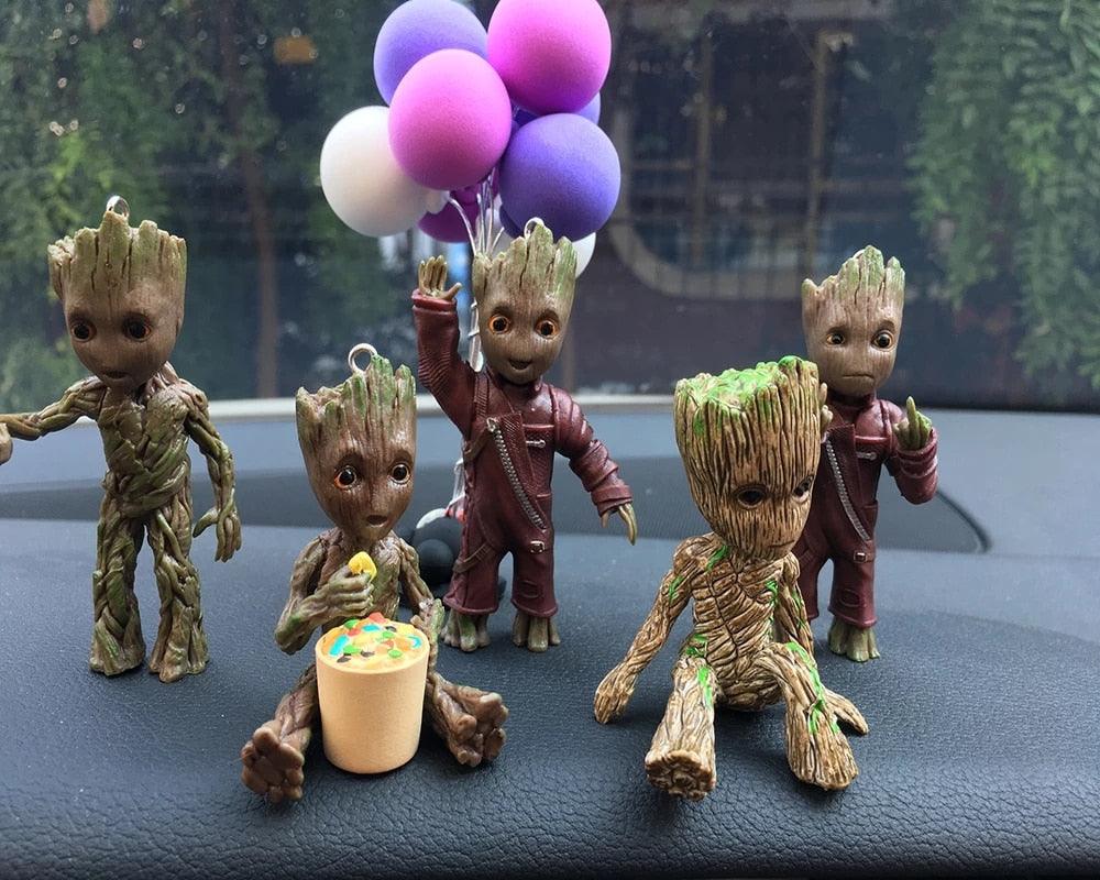 Car Interior Decoration Personality Groot Action Figure Sitting Model Anime Mini Doll Decoration Personality Groot Action Figure Sitting Model Anime Mini Doll Car Goods Interior Decoration Accessories Car Goods Interior Decoration Accessories Car Interior