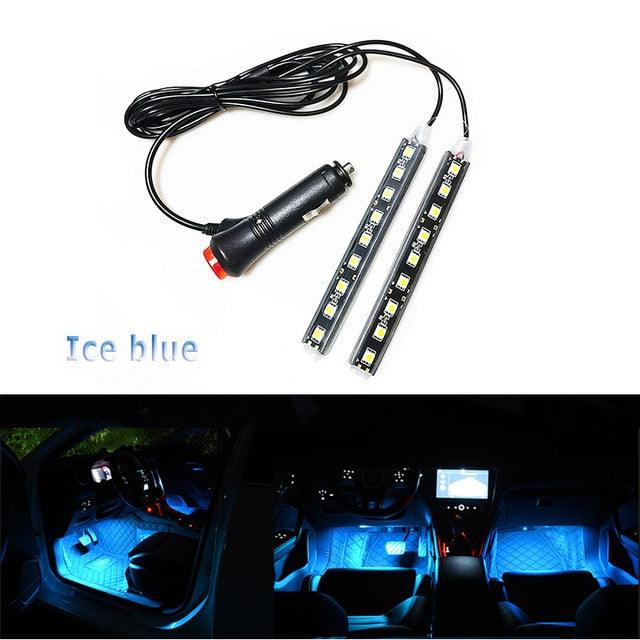 Car Interior LED Foot Sole Interior Car Lights Decoration Light Strip Car Interior Atmosphere Light Under Lighting Dashboard Waterproof Decoration Lighting Kit Bluetooth Smart LED Light Strips for Cars - ALLURELATION - 553, Car Accessories, Car Gadgets, Car Interior, cars, LED Foot Sole Interior Car, LED Light Strips, Lighting Dashboard Decoration, Lighting Dashboard Waterproof Decoration, Lighting Decoration, Lighting Kit, Lighting Waterproof Decoration, Smart LED Light Strips - Stevvex.com