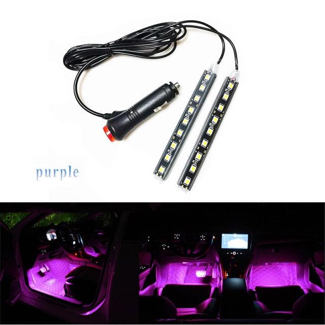 Car Interior LED Foot Sole Interior Car Lights Decoration Light Strip Car Interior Atmosphere Light Under Lighting Dashboard Waterproof Decoration Lighting Kit Bluetooth Smart LED Light Strips for Cars - ALLURELATION - 553, Car Accessories, Car Gadgets, Car Interior, cars, LED Foot Sole Interior Car, LED Light Strips, Lighting Dashboard Decoration, Lighting Dashboard Waterproof Decoration, Lighting Decoration, Lighting Kit, Lighting Waterproof Decoration, Smart LED Light Strips - Stevvex.com
