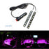 Car Interior LED Foot Sole Interior Car Lights Decoration Light Strip Car Interior Atmosphere Light Under Lighting Dashboard Waterproof Decoration Lighting Kit Bluetooth Smart LED Light Strips for Cars - ALLURELATION - 553, Car Accessories, Car Gadgets, Car Interior, cars, LED Foot Sole Interior Car, LED Light Strips, Lighting Dashboard Decoration, Lighting Dashboard Waterproof Decoration, Lighting Decoration, Lighting Kit, Lighting Waterproof Decoration, Smart LED Light Strips - Stevvex.com