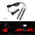 Car Interior LED Foot Sole Interior Car Lights Decoration Light Strip Car Interior Atmosphere Light Under Lighting Dashboard Waterproof Decoration Lighting Kit Bluetooth Smart LED Light Strips for Cars - ALLURELATION - 553, Car Accessories, Car Gadgets, Car Interior, cars, LED Foot Sole Interior Car, LED Light Strips, Lighting Dashboard Decoration, Lighting Dashboard Waterproof Decoration, Lighting Decoration, Lighting Kit, Lighting Waterproof Decoration, Smart LED Light Strips - Stevvex.com