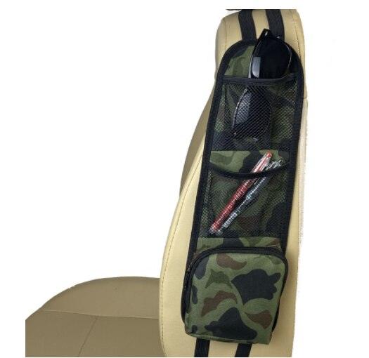 Car Seat Organizer Auto Seat Side Storage Hanging Bag Multi-Pocket Drink Holder Mesh Pocket Car Organizer Car Multifunctional Storage Mesh Net Pocket
