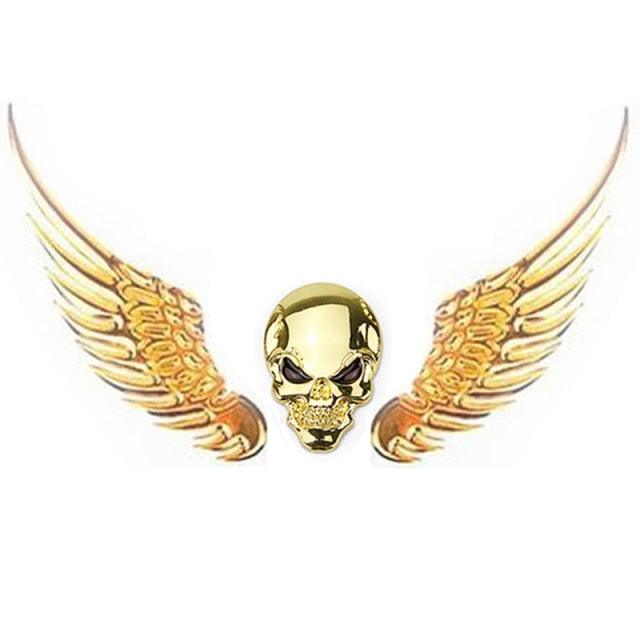 Car Stickers Metal 3D Double-sided Tape Stick 1 Pair Gold Sliver Wing Decals Decorations Emblem Logo Badge Bumper Trunk Tailgate Window Angel Wings Emblem 3D Metal Car Auto Symbol Motorcycle Car Styling Tools Accessories - ALLURELATION - 553, Angel Wings Emblem, car, Car Accessories, Car Gadgets, Decorations Emblem, Double-sided Tape Stick, Logo Badge, Metal Car, Metal Car Auto Symbol, Sliver Wing Decals - Stevvex.com